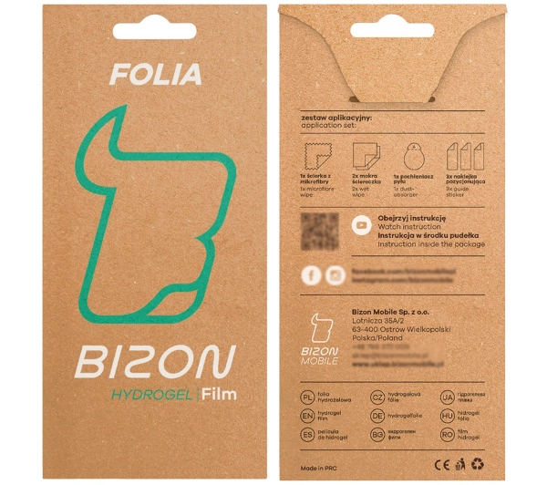 Bizon na ekran Hydrogel Front do Honor 400 Lite 5G 2 sztuki