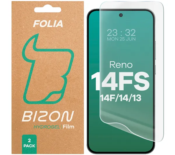 Bizon Hydrogel Front Duo do Oppo Reno14/14 FS/14 F/13 2 sztuki