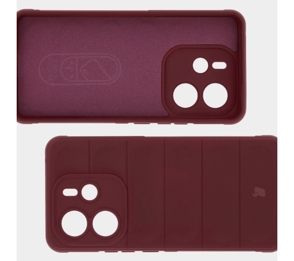 Bizon Tur do Xiaomi Redmi Note 14 4G Burgundowy