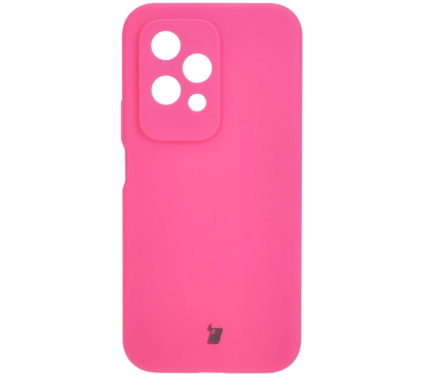 Bizon Silikonowe Soft do Honor 200 Lite Neonowo-różowy