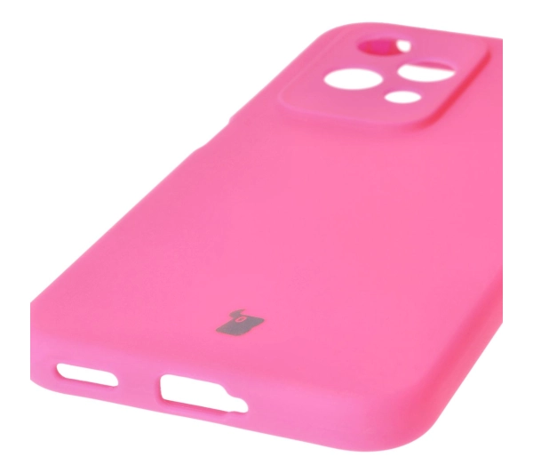 Bizon Silikonowe Soft do Honor 200 Lite Neonowo-różowy