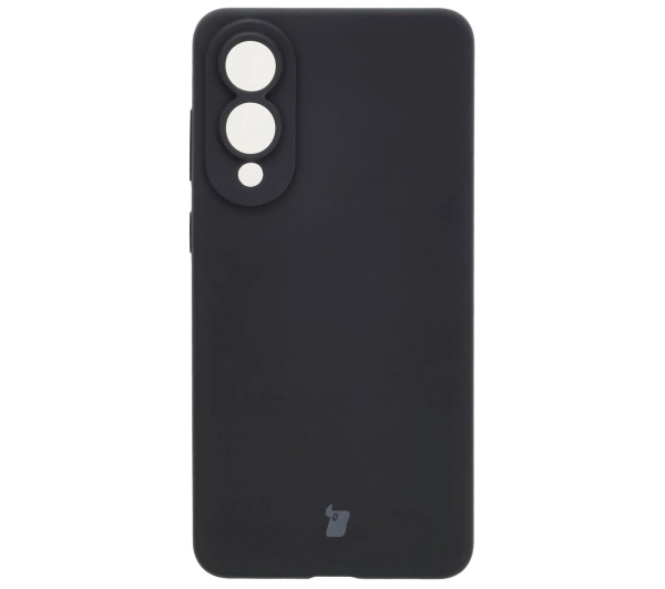 Bizon Silikonowe Soft do Samsung Galaxy S25 Edge Czarny