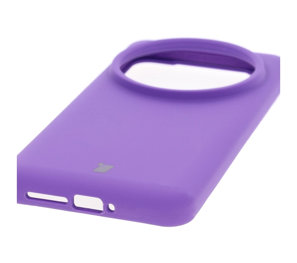 Bizon Silikonowe Soft do Xiaomi 15 Ultra Ciemnofioletowy