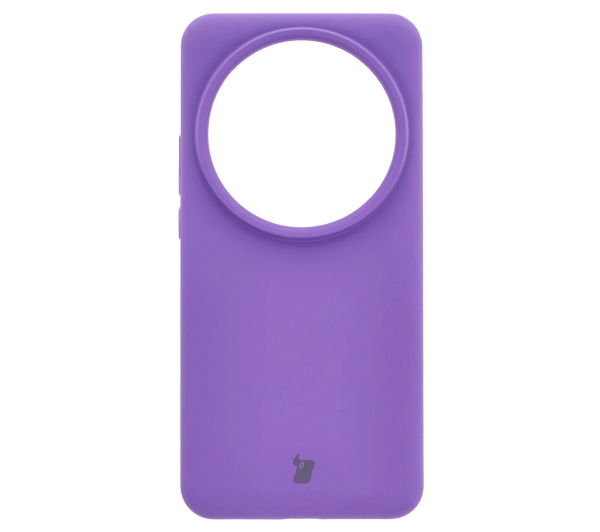 Bizon Silikonowe Soft do Xiaomi 15 Ultra Ciemnofioletowy