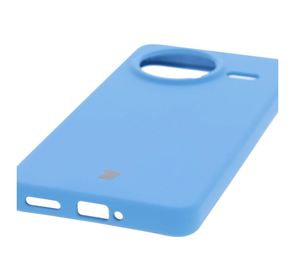 Bizon Silikonowe Soft do Xiaomi Poco F7 Pro Niebieski