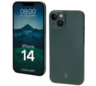 Etui Bizon Łupka do iPhone 14 Zielony