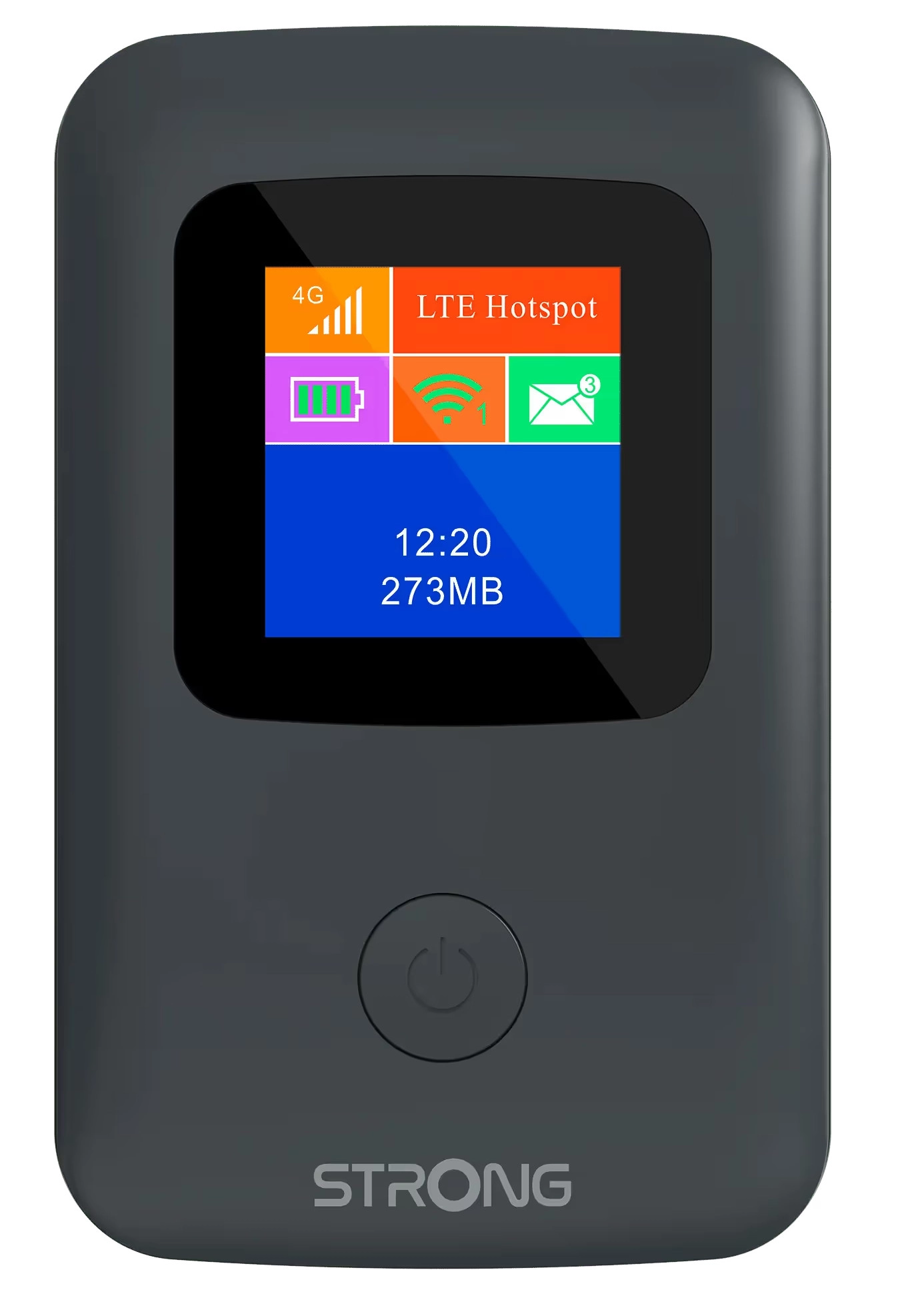 Router bezprzewodowy z 4G Strong 4GMIFI150D Szary