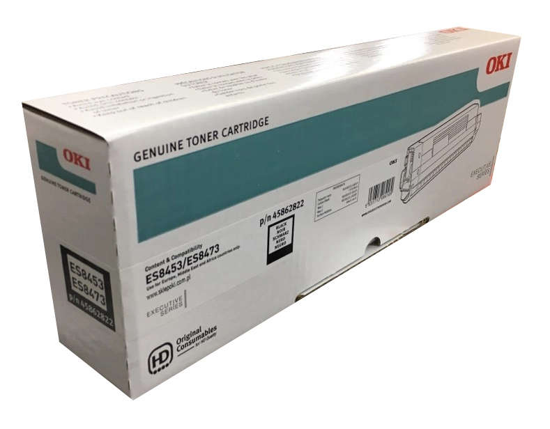 Toner OKI 45862822 Czarny