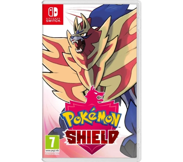 Nintendo Switch OLED Czerwono-niebieski + Pokemon Shield - Kup na Raty - RRSO 0%