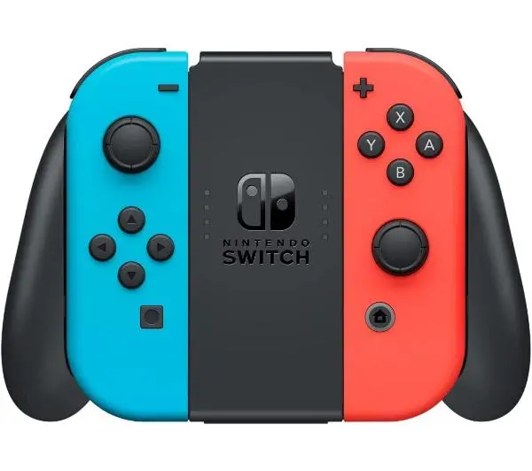 Nintendo Switch OLED Czerwono-niebieski + Pokemon Shield - Kup na Raty - RRSO 0%