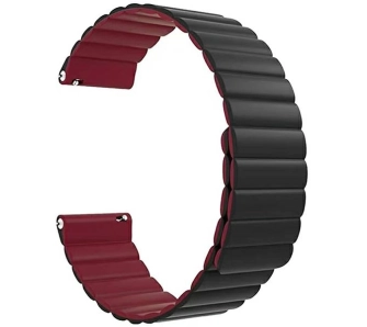 Pasek Beline Watch 22mm Magnetic Czarno-czerwony