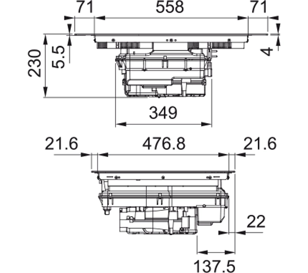 Franke FSM 7081 HI 70cm - TRZECI -55%, ALBO 5-TY ZA 1ZŁ - Kup na Raty - RRSO 0%