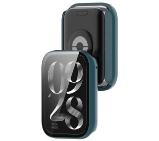 Bizon ze szkłem do Xiaomi Mi Smart Band 9 Pro zielony