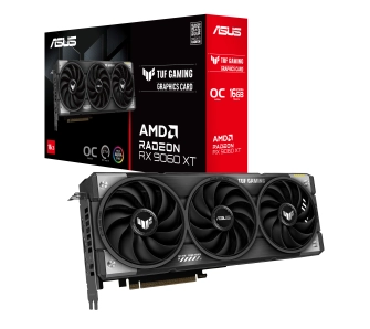 Karta graficzna ASUS TUF Gaming Radeon RX 9060 XT OC Edition 16GB GDDR6 128bit FSR