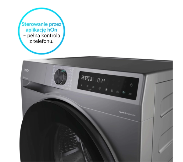 Candy ProWash 550 BP 48SBL6G-S Funkcje AI 8kg 1400 obr/min Zdalne sterowanie - Kup na Raty - RRSO 0%