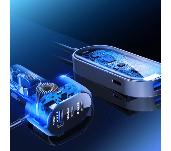3mk Double Car Charger PD 135W