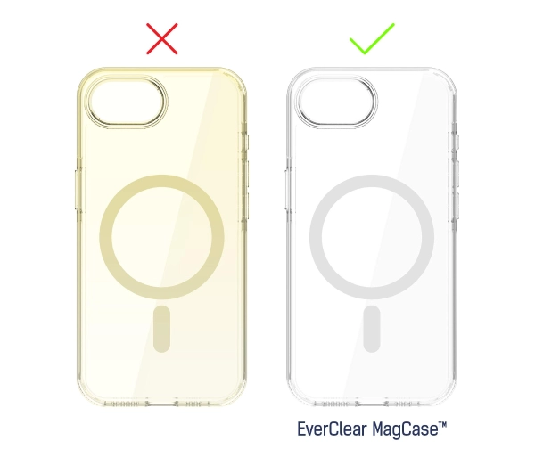 3mk EverClear MagCase do iPhone 16e Przezroczysty