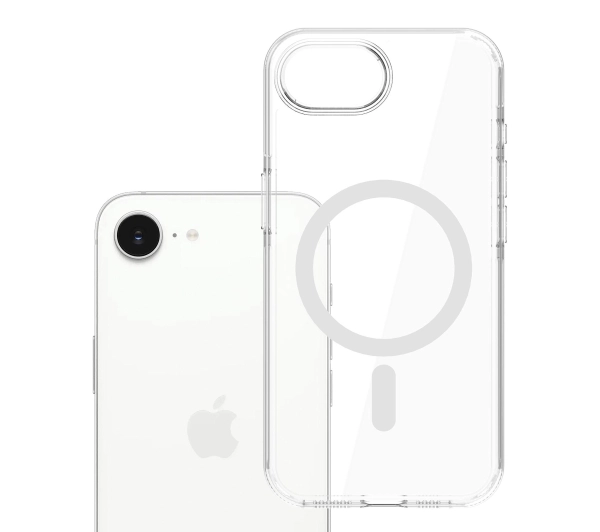 3mk EverClear MagCase do iPhone 16e Przezroczysty