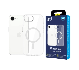 Etui 3mk EverClear MagCase do iPhone 16e Przezroczysty