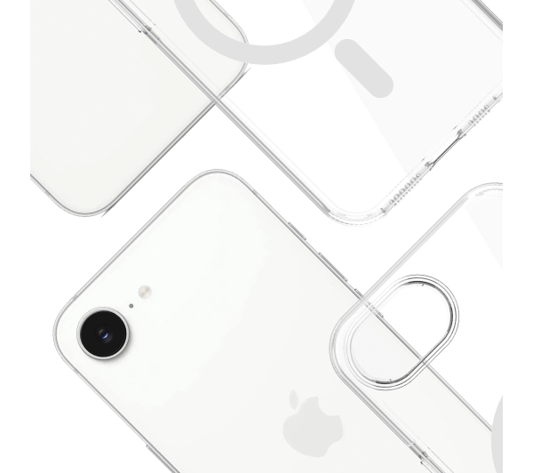 3mk EverClear MagCase do iPhone 16e Przezroczysty