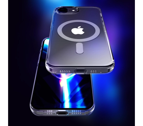 3mk EverClear MagCase do iPhone 16e Przezroczysty