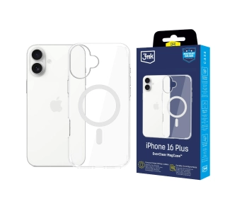Etui 3mk EverClear MagCase do iPhone 16 Plus Przezroczysty
