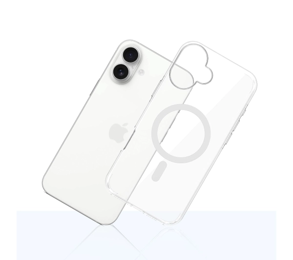 3mk EverClear MagCase do iPhone 16 Plus Przezroczysty