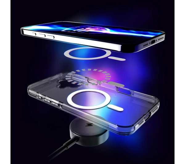 3mk EverClear MagCase do iPhone 16 Plus Przezroczysty
