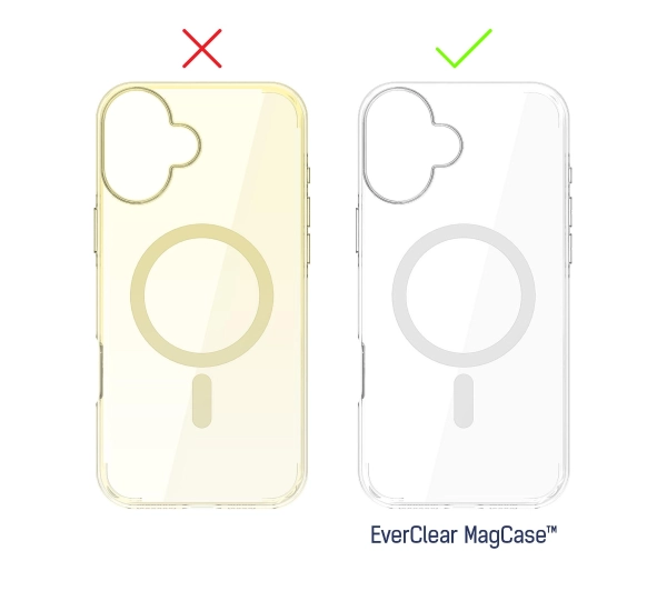 3mk EverClear MagCase do iPhone 16 Plus Przezroczysty