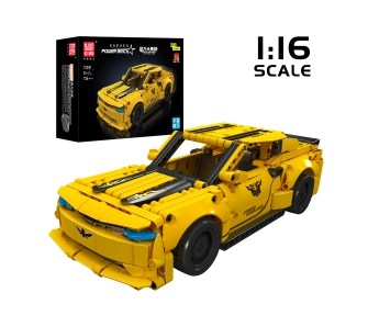 Model do składania Mould King Klocki Konstrukcyjne Samochód Challenger American Muscle (15081)