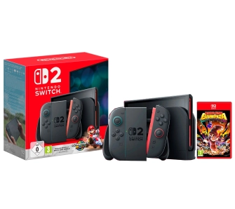 Konsola Nintendo Switch 2 Joy-Con Czarny + Mario Kart World + Donkey Kong Bananza