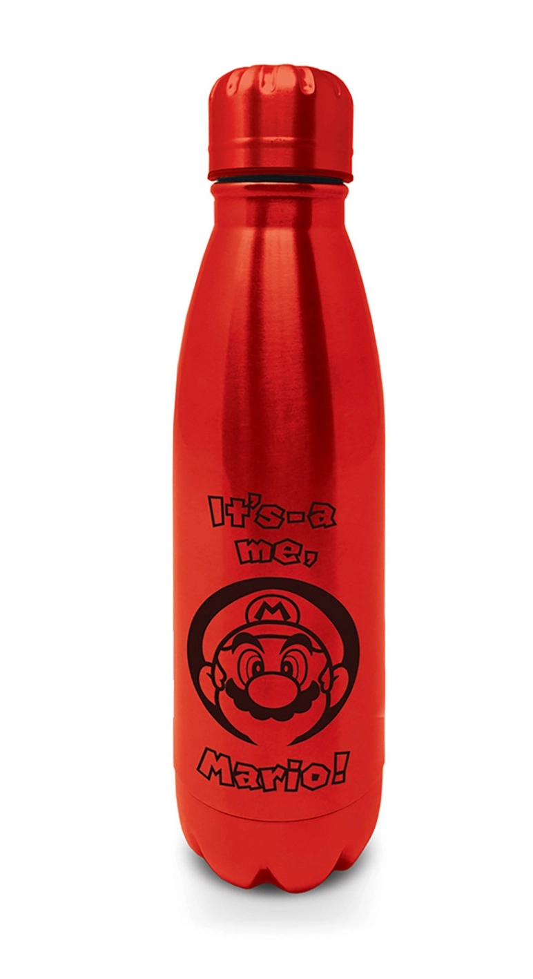 Butelka Pyramid Metalowa Nintendo Mario