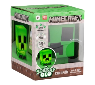 Paladone Squishy Glo Silicone Light Minecraft Creeper