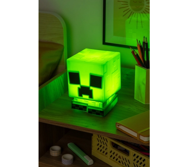 Paladone Squishy Glo Silicone Light Minecraft Creeper