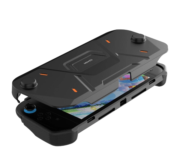 Yaxo Nomad Techno Black dla Nintendo Switch 2