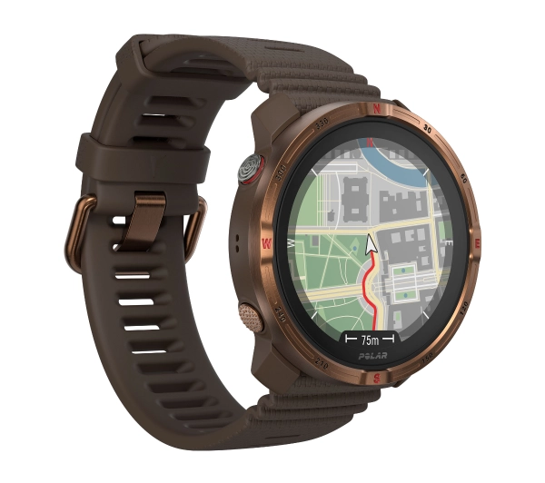 Polar Grit X2 44mm GPS S-L Brązowy - przedsprzedaż