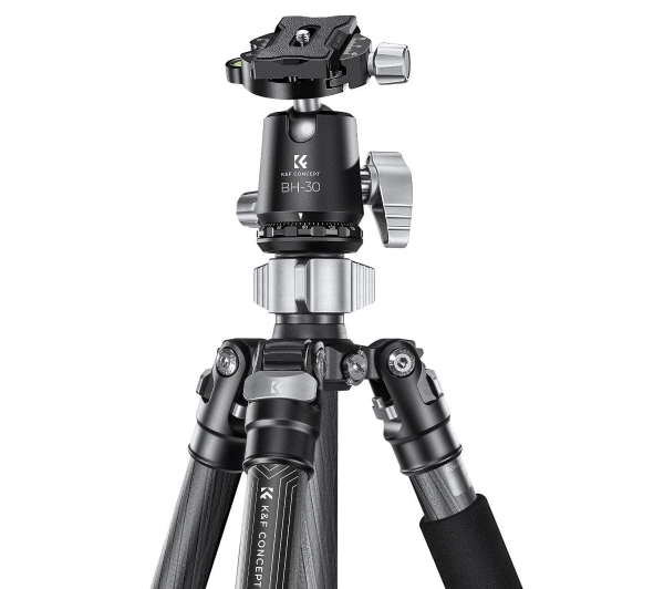 K&F Concept X254C4 z głowicą kulową BH-30 - Kup na Raty - RRSO 0%