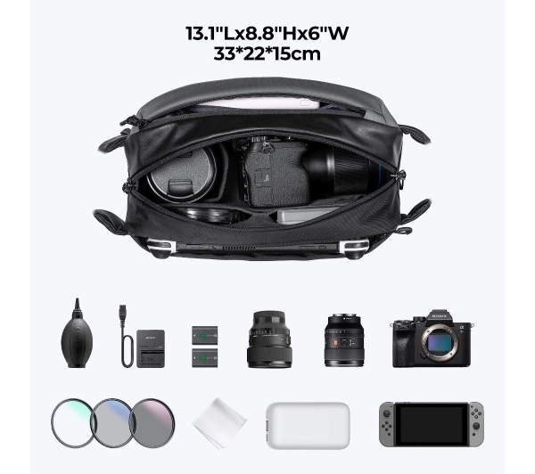 K&F Alpha Sling Bag 10 L