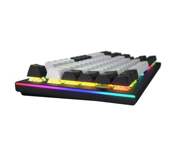 Hator Gravity TKL RGB Aurum Orange Linear Czarny