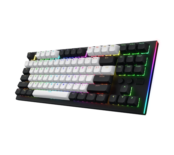 Hator Gravity TKL RGB Aurum Orange Linear Czarny