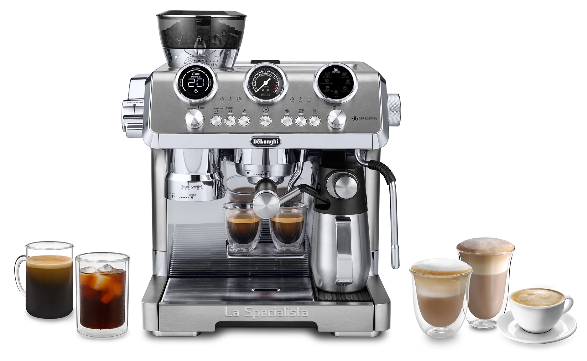 Ekspres kolbowy DeLonghi La Specialista Maestro EC9885M Kawa mrożona