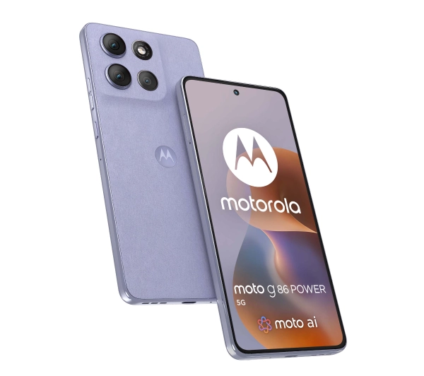 Motorola moto G86 Power 5G 12/256GB Funkcje AI 6,67" 120Hz 50Mpix Niebieski - ⚡ BESTSELLERY ⚡ - Kup na Raty - RRSO 0%