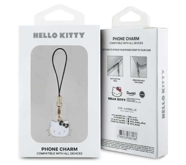 Hello Kitty Kitty Head Czarny