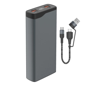 4smarts VoltHub Pro 20000mAh PD 22.5W Grafitowy