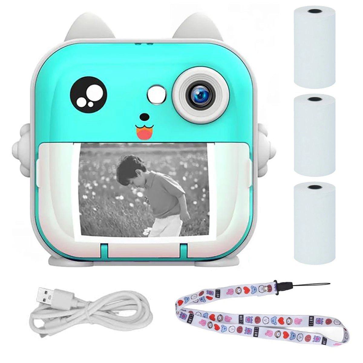 Drukarka etykiet Extralink EPP004 Niebieski