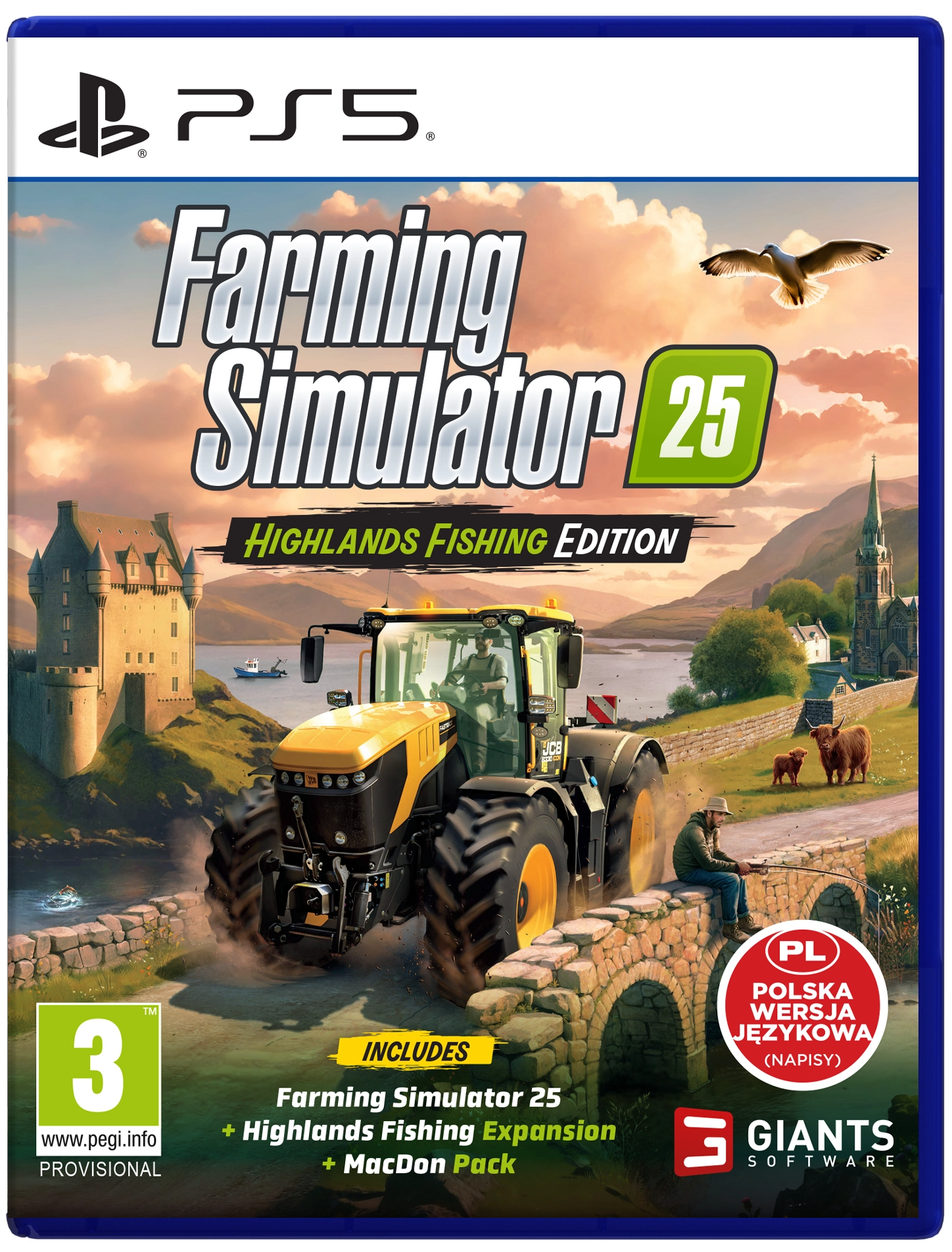 Farming Simulator 25 Highlands Fishing Edition Gra na PS5