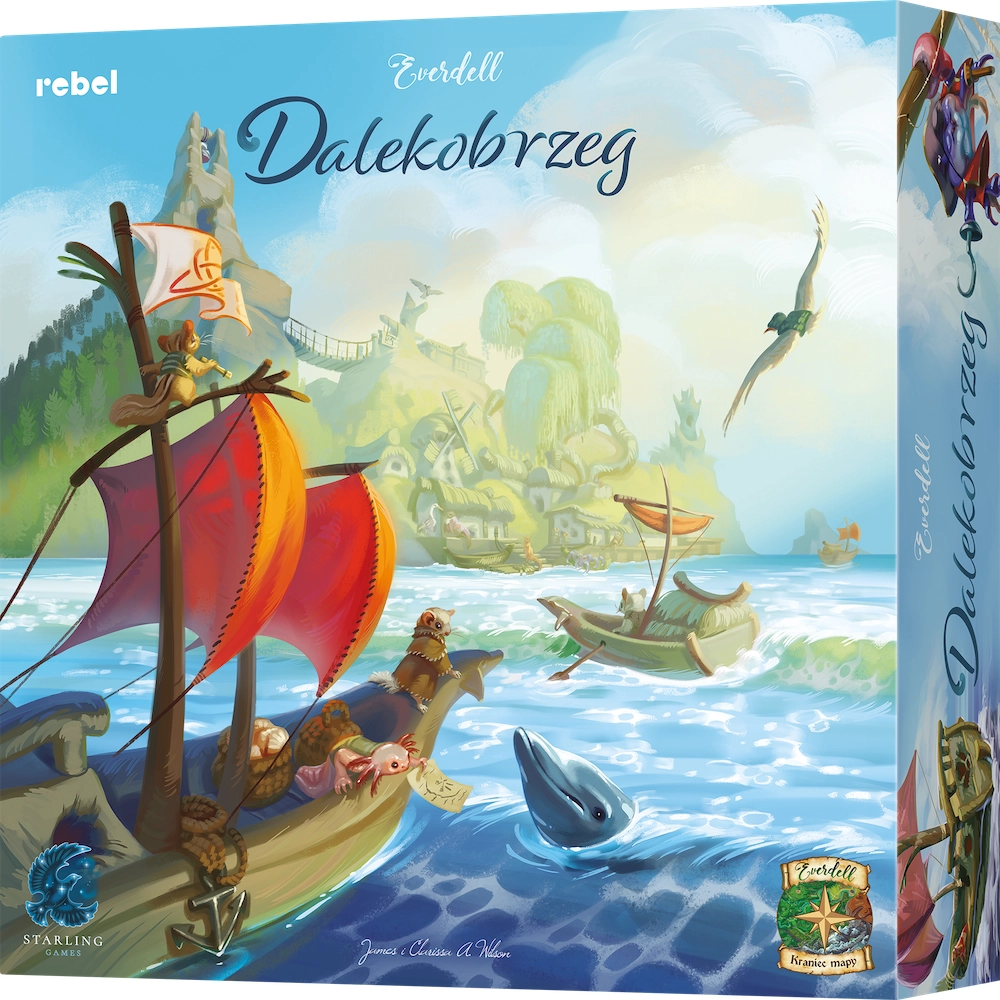 Gra planszowa Everdell: Dalekobrzeg