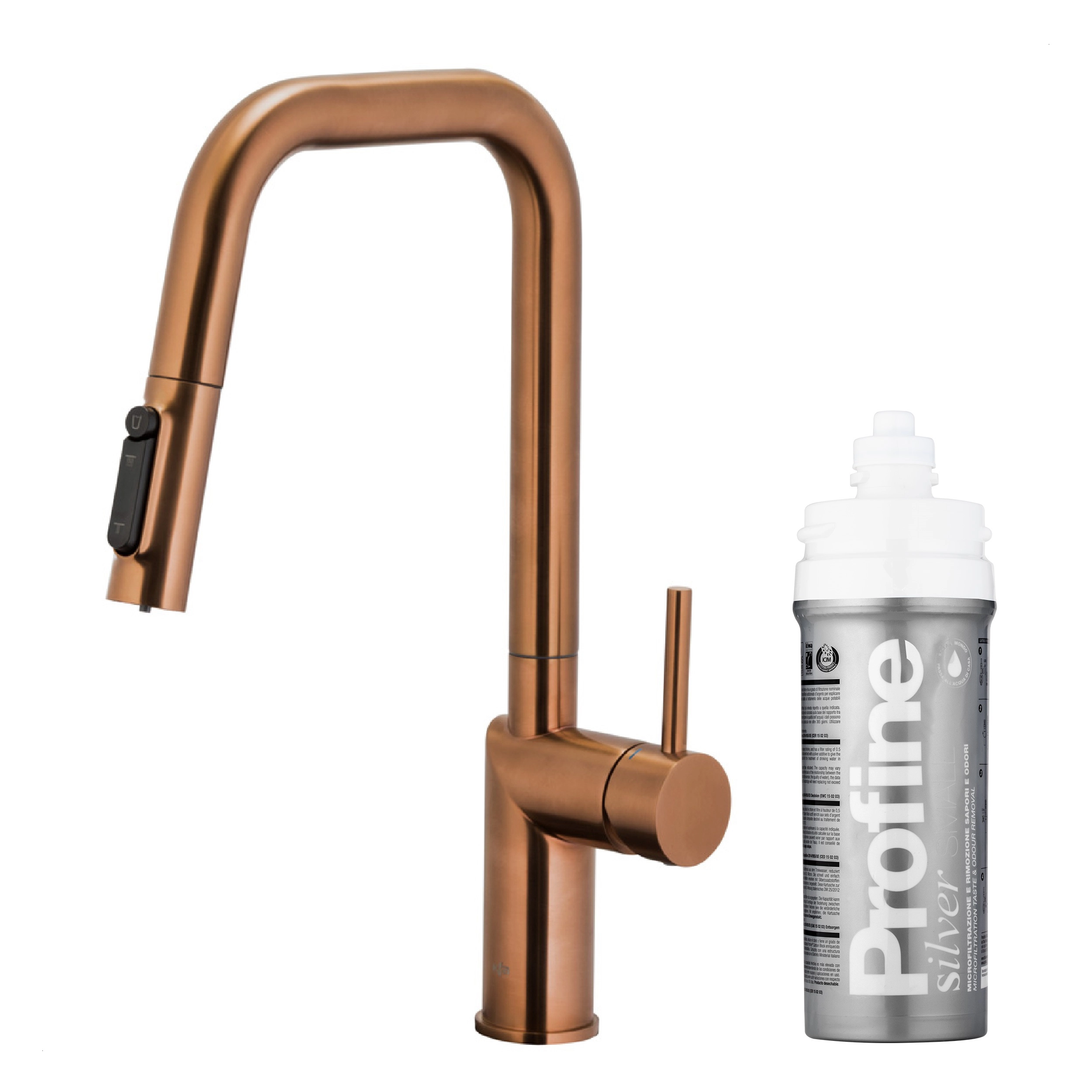 Bateria KFA Armatura Duero Pure Style 6623-314-34 Miedziany Stal szlachetna