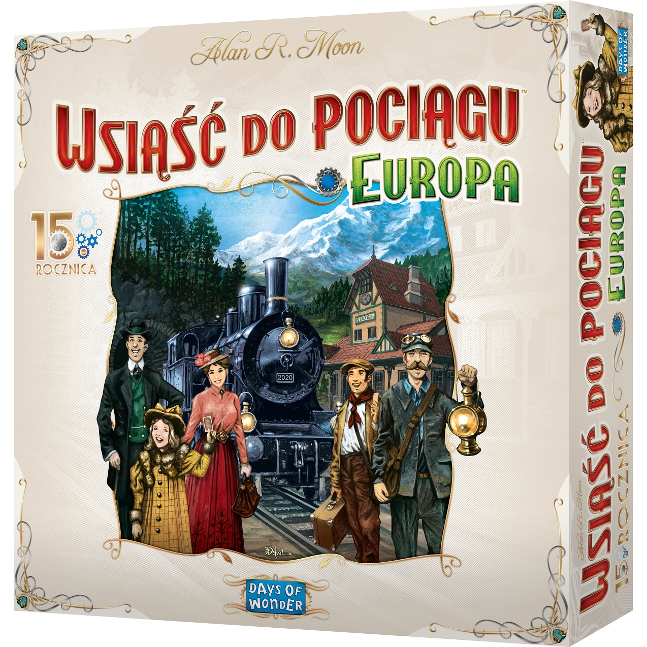 Gra planszowa Wsiąść do Pociągu: Europa 15. rocznica