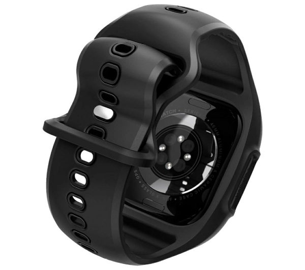 Spigen Liquid Air Pro do Apple Watch 10 46mm Czarny